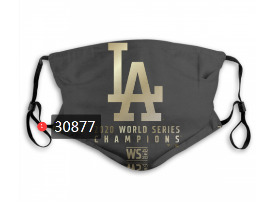 2020 Los Angeles Dodgers Dust mask with filter 118